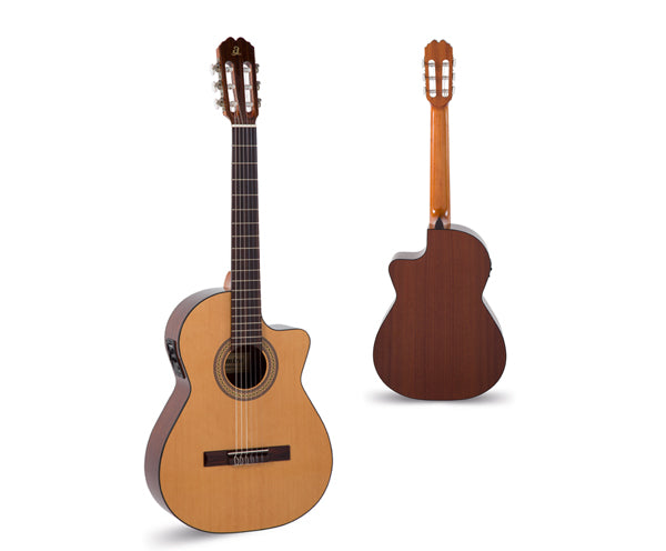 Classical guitar with built in pickup deals