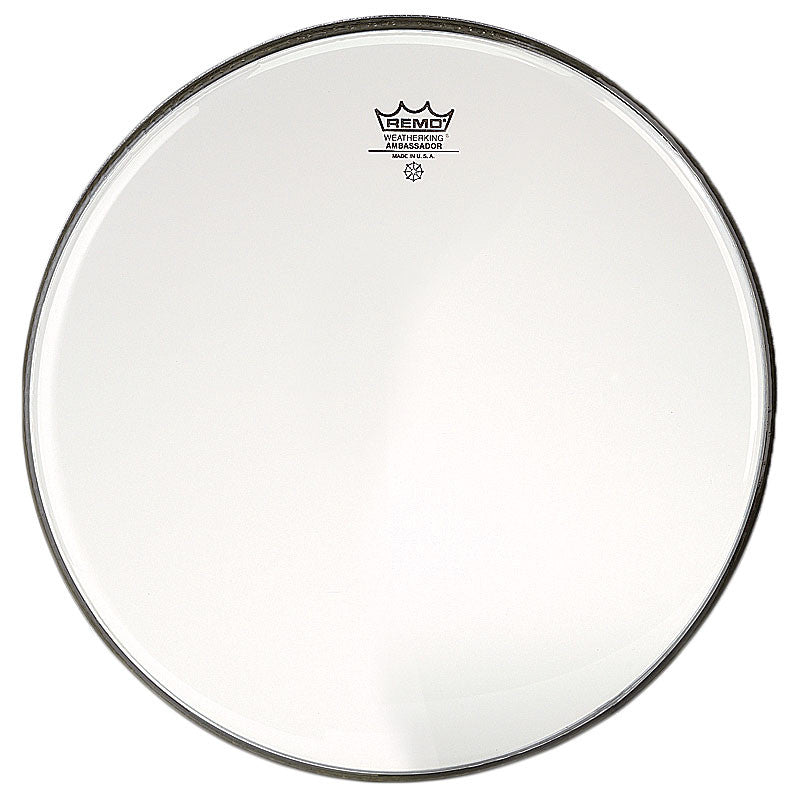 REMO | Ambassador 12" Clear Drum Head | Drum Skin | BA-0312-00