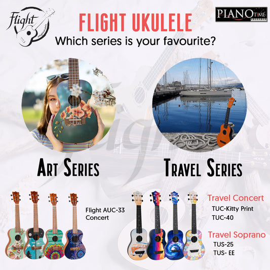 🎸Month of String Instruments- New Flight Ukulele Models!
