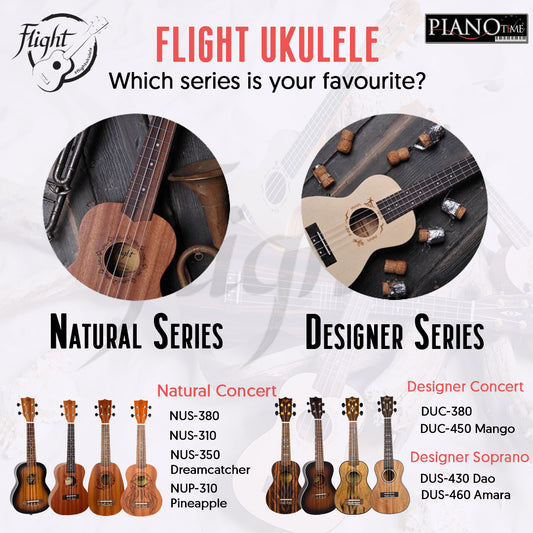 🪕Month of String Instruments- New Flight Ukulele Models!