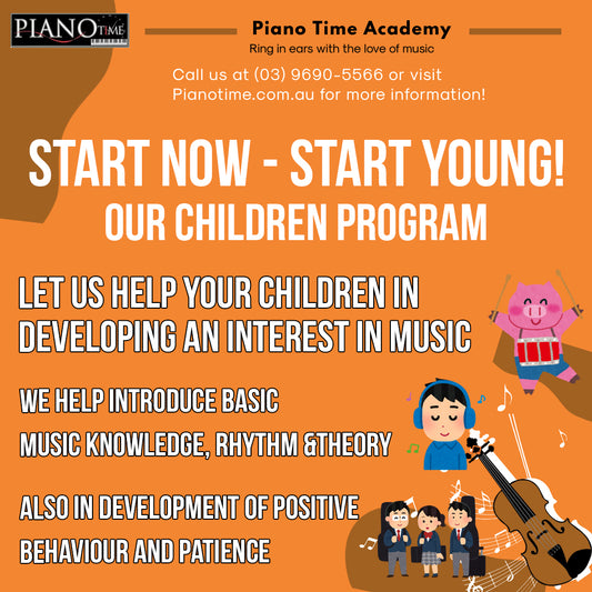 😍Piano Time Academy – Start Now, Start Young!