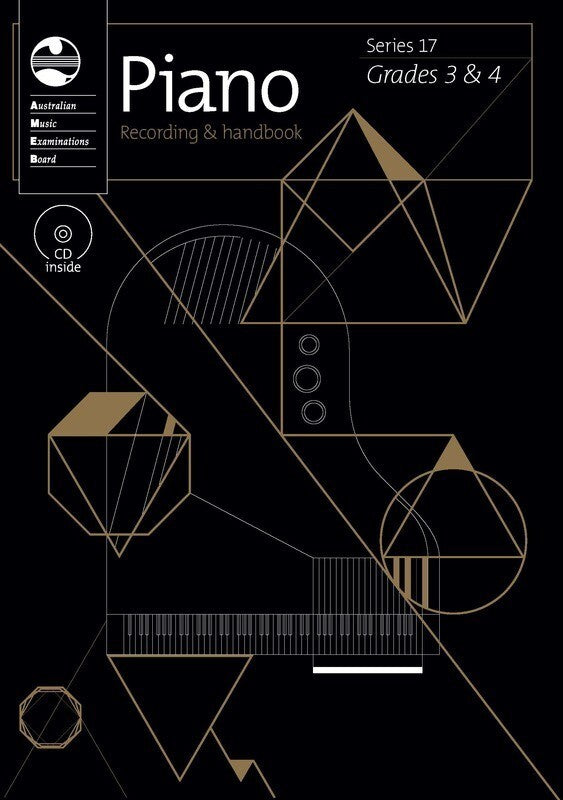 AMEB Piano Series 17 Grade 3 & 4 Recording & Handbook