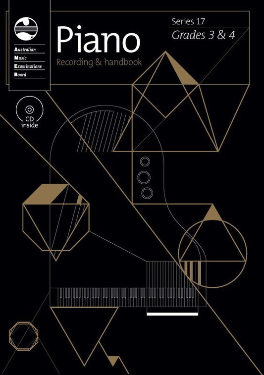 AMEB Piano Series 17 Grade 3 & 4 Recording & Handbook