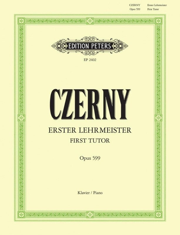Czerny - First Tutor Op. 599