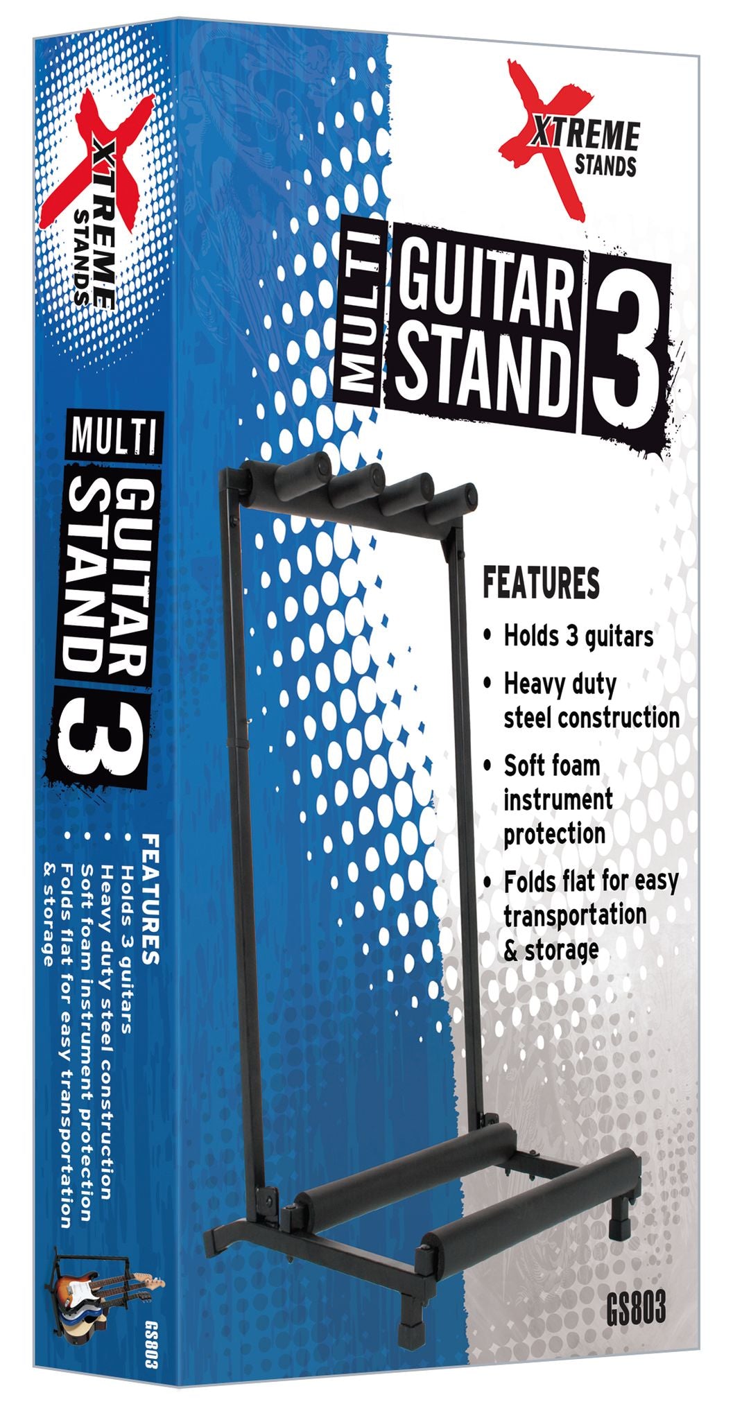 Xtreme Multi Guitar Stand 3 (GS803)