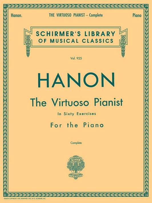 Hanon - The Virtuoso Pianist in 60 Exercises