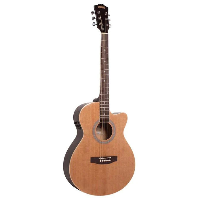 Redding RGC51CE - Grand Concert Electric/Acoustic Guitar - Natural Gloss