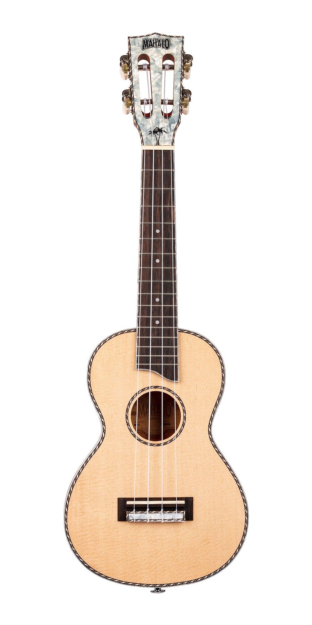 MAHALO Concert Ukulele - Pearl Series - Natural