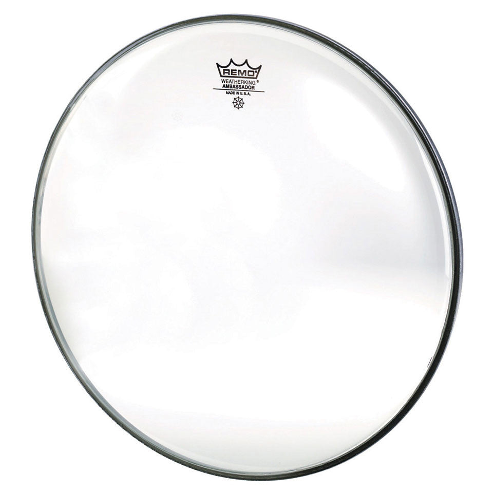 REMO | Ambassador 22" Clear Bass Drum Head | Drum Skin | BR-1322-00
